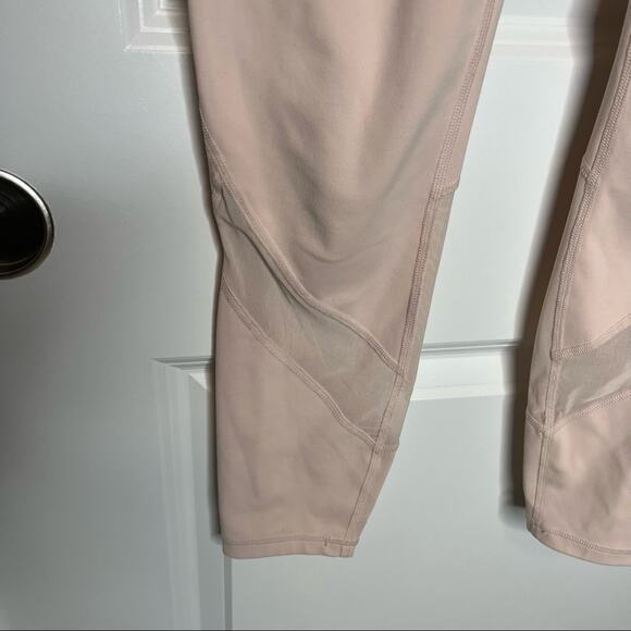 Athleta Eclipse 7/8 Mesh Tight Ballerina Gown Pink Size Small - Picture 4 of 9